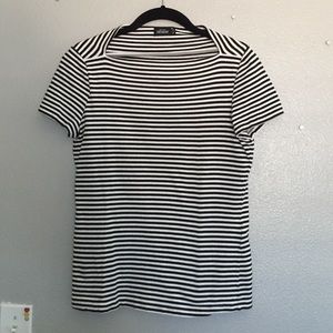 Kate Spade Saturday Striped Tee, Size S