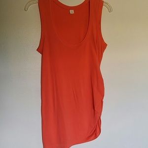 Ruched tank top