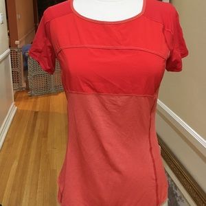lululemon BRAND NEW BLOOD ORANGE TEE