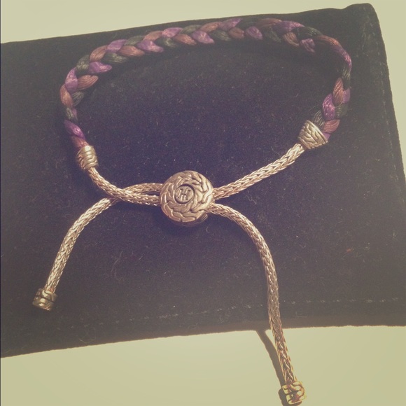 John Hardy Contemporary Purple Rope Bracelet