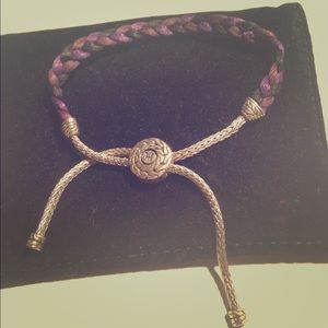 John Hardy Contemporary Purple Rope Bracelet