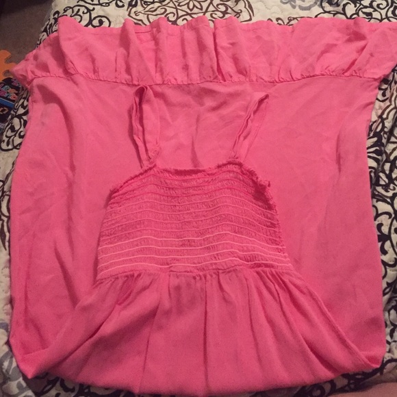 Pink summer dress