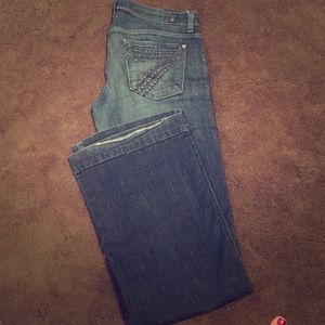 7 for All Man Kind women's jeans