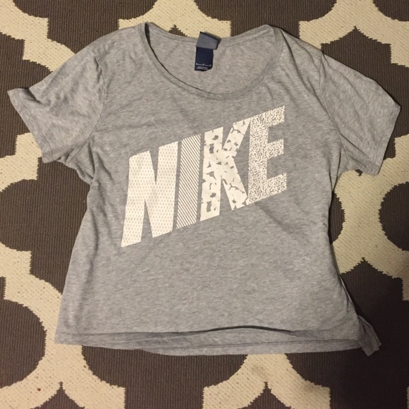 Nike Grey Crop