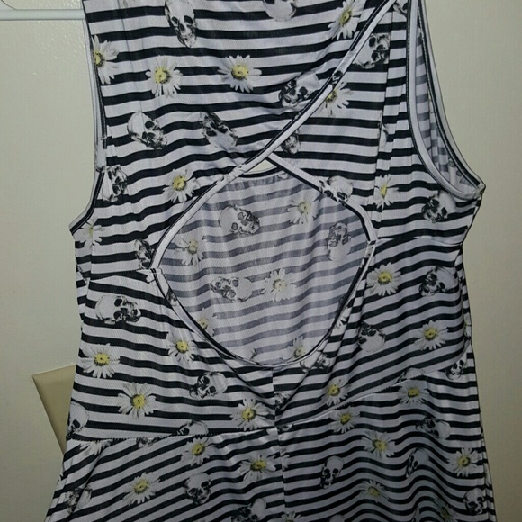 Skull and Daisies Dress