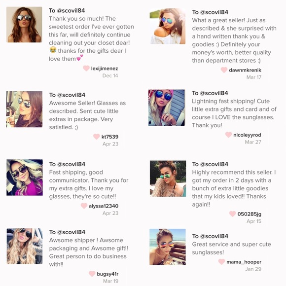 Mirror Cross Wire Cat Eye Sunglasses w/ Case - Picture 4 of 4