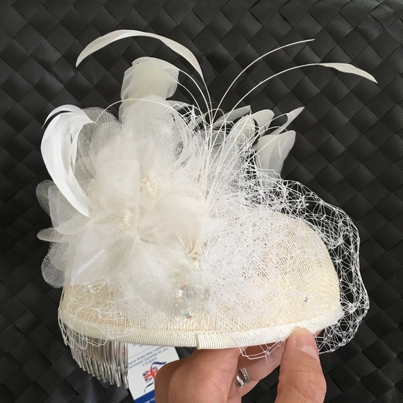 Bridal Silk Hat, made in UK (NWT!) main image 8