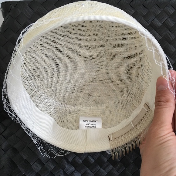 Bridal Silk Hat, made in UK (NWT!) main image 6