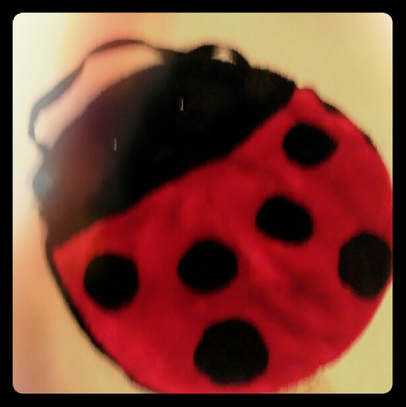 NWOT Plush Ladybug Handbag????