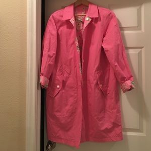 Adorable reversible raincoat