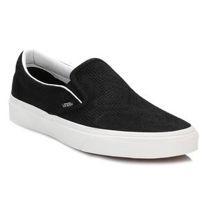 Vans Braided Suede Slip Ons