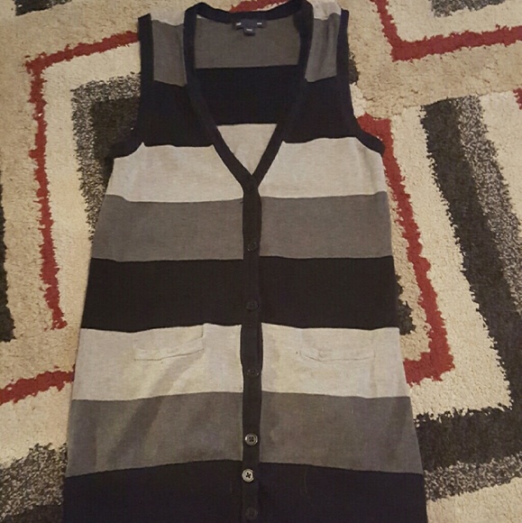 Black and Gray cardigan - Picture 1 of 2