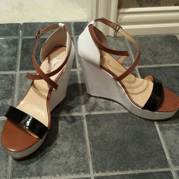 Wedge Sandle Heels - NEW - Picture 3 of 4