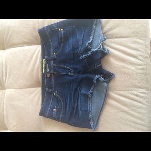 Denim shorts