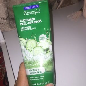 cucumber peel-off mask