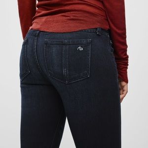 Rag and bone high rise skinny jeans