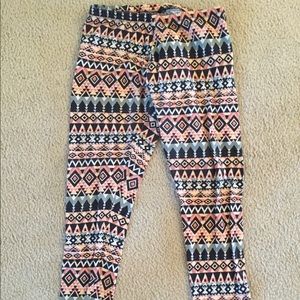 Patterned leggings