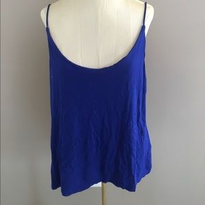 Blue tank top