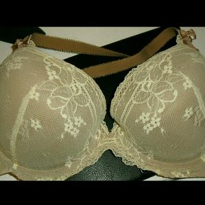 genuine Parisa 32G push-up plunge bra