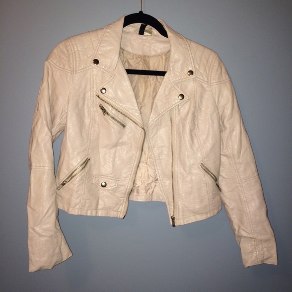 H&M Jackets & Blazers - Divided by H&M faux leather moto jacket