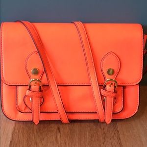Steven By Steve Madden Neon Orange Small Crossbody