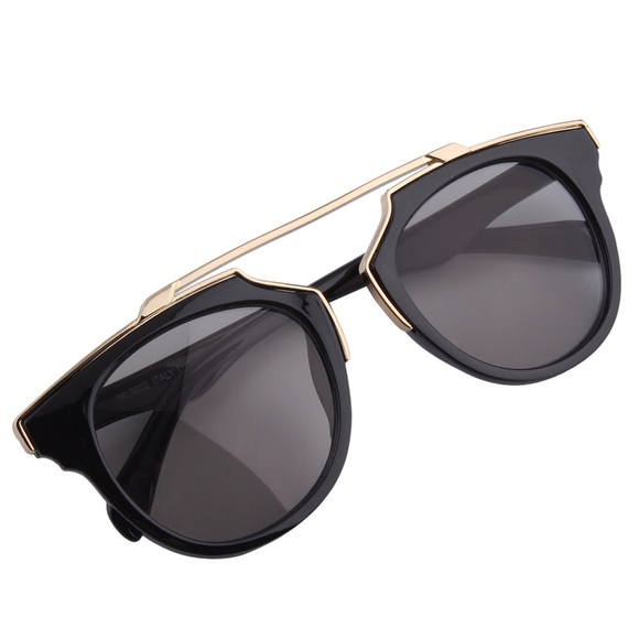 Retro Vintage Style Cat Eye Sunglasses - Picture 3 of 4