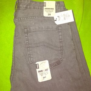 Brand New Boys size 20 Vans color Silver night