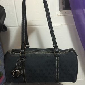 Black Dooney and Bourke barrel bag