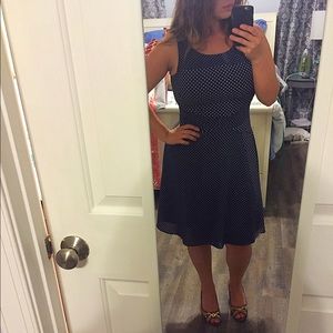 Elegant polka dot dress