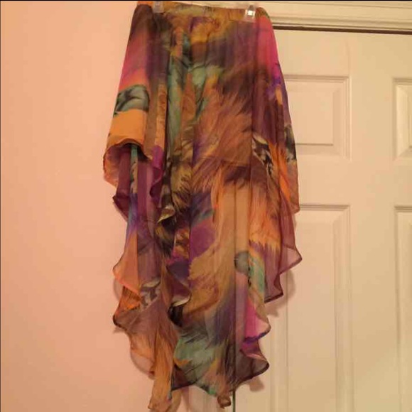 Forever 21 Dresses & Skirts - Flowy beach cover up skirt