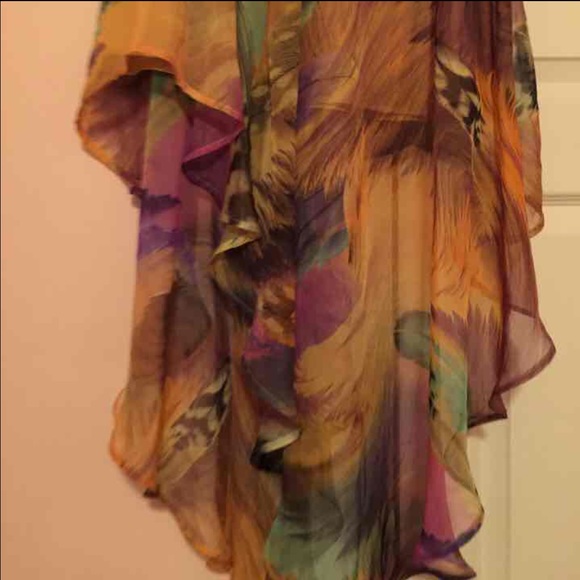 Flowy beach cover up skirt - Picture 2 of 3