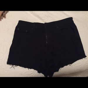 High waisted BDG Black shorts (29)