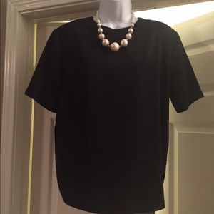 Worthington black blouse