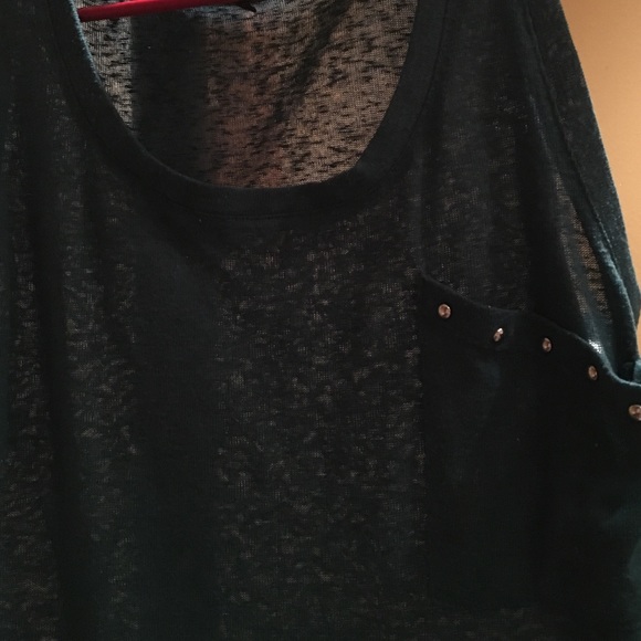 Hi Lo Sleeveless Top Size Sm - Picture 2 of 4