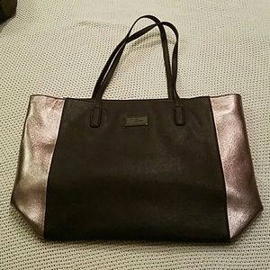 David Jones metallic tote bag