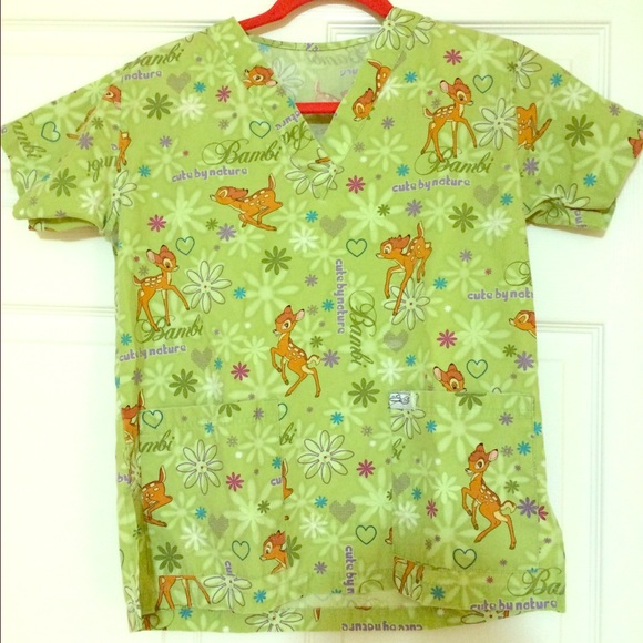 Bambi scrub top