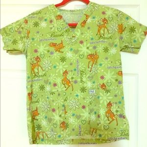 Bambi scrub top