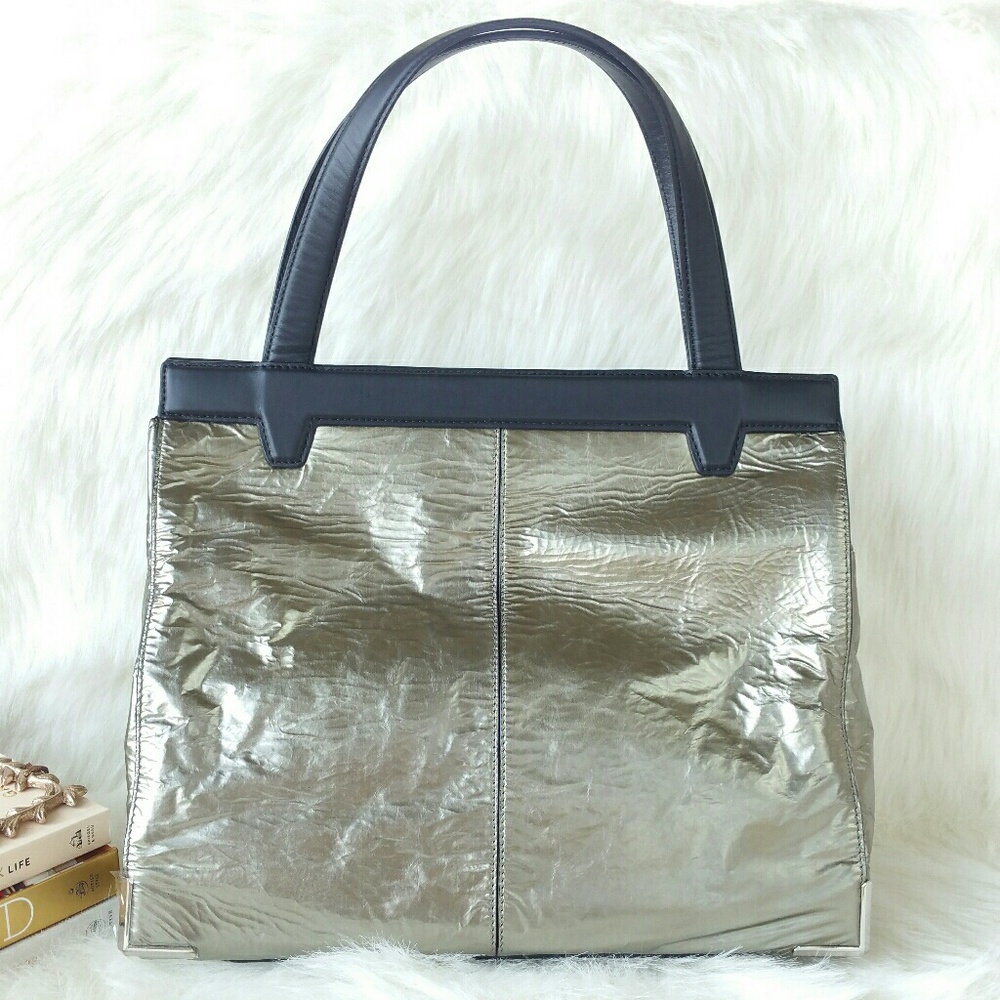 ALEXANDER WANG Prisma foiled leather tote