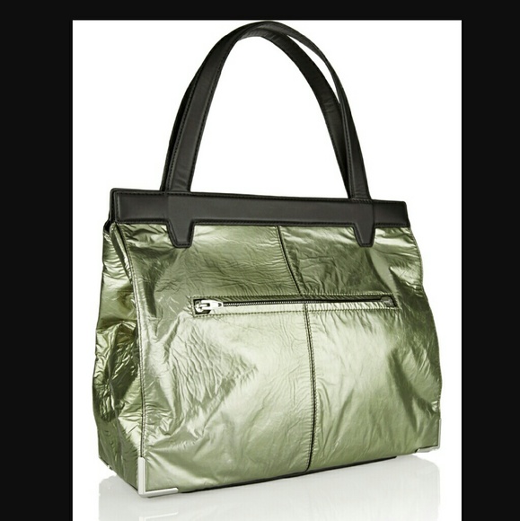 ALEXANDER WANG Prisma foiled leather tote