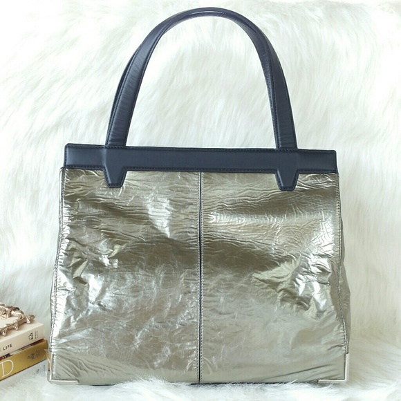 ALEXANDER WANG Prisma foiled leather tote