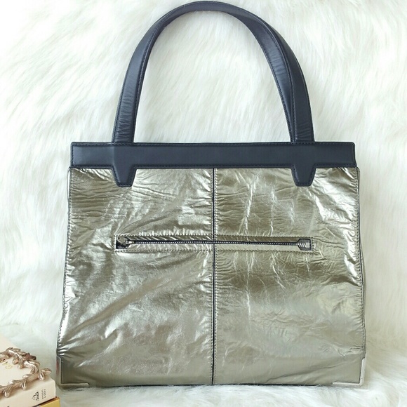 ALEXANDER WANG Prisma foiled leather tote