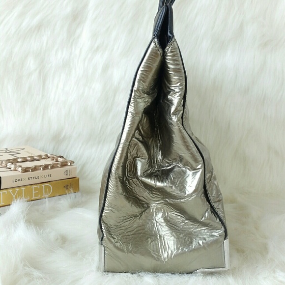 ALEXANDER WANG Prisma foiled leather tote