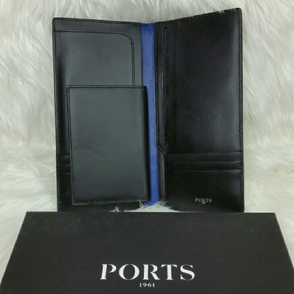 ♡HP♡ PORTS 1961 Leather wallet/passport holder