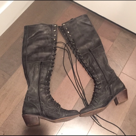 Free People Lace-up Boots