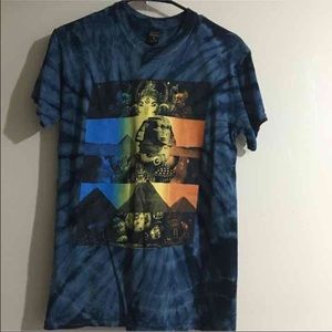 10 deep x under achievers blue tye dye