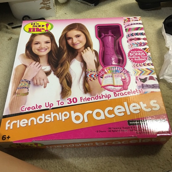 Friendship bracelet kit.
