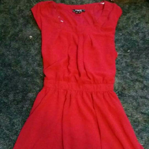 Red dress