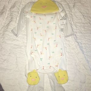 Four piece pajama set