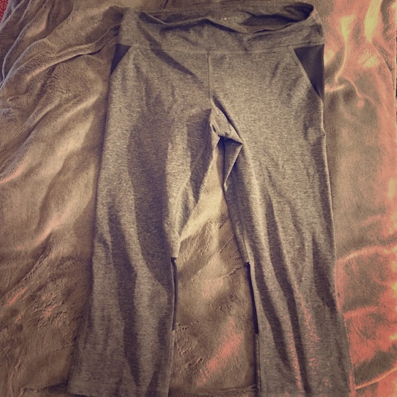 Reebok grey mesh pants