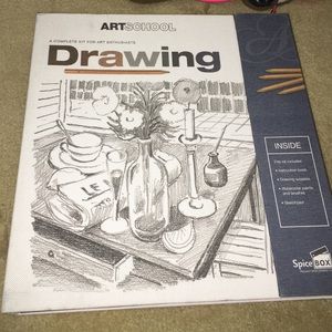 Art school drawing kit
